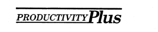 PRODUCTIVITY PLUS logo