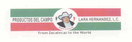 PRODUCTOS DEL CAMPO LARA HERNANDEZ, L.C. FROM ZACATECAS TO THE WORLD DON CHANO logo