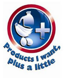 PRODUCTS I WANT, PLUS A LITTLE logo