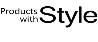 PRODUCTS WITH STYLE logo