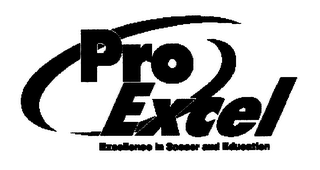 PROEXCEL EXCELLENCE IN SOCCER AND EDUCATION logo