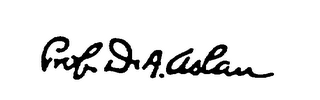 PROF DR A ASLAN logo