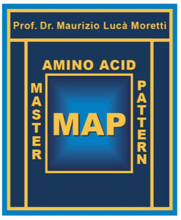 PROF. DR. MAURIZIO LUCÀ MORETTI MASTER AMINO ACID PATTERN MAP logo