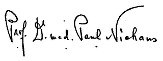 PROF. DR. MED. PAUL NIEHANS logo