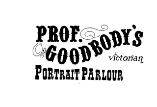 PROF. GOODBODY'S VICTORIAN PORTRAIT PARLOUR logo