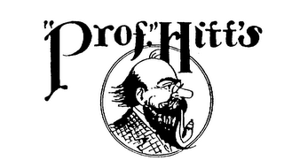 "PROF".  HITT'S logo