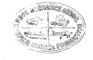 PROF. MECHANICS ASSOC. KEEPING AMERICA PRODUCTIVE logo