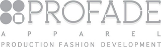 PROFADE APPAREL PRODUCTION FASHION DEVELOPMENT logo