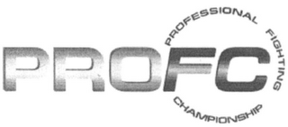 PROFC PROFESSIONAL FIGHTING CHAMPIONSHIP logo