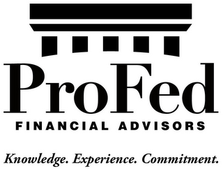 PROFED FINANCIAL ADVISORS KNOWLEDGE. EXPERIENCE. COMMITMENT. logo