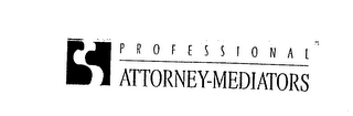 PROFESSIONAL ATTORNEY-MEDIATORS logo