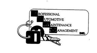 PROFESSIONAL AUTOMOTIVE MAINTENANCE MANAGEMENT INC. logo