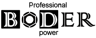 PROFESSIONAL BODER POWER logo