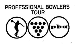 PROFESSIONAL BOWLERS TOUR PBA logo