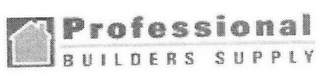 PROFESSIONAL BUILDERS SUPPLY logo
