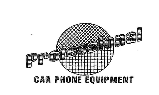 PROFESSIONAL CAR PHONE EQUIPMENT logo