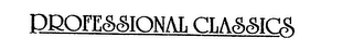 PROFESSIONAL CLASSICS logo