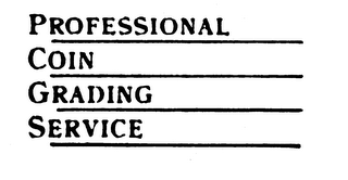 PROFESSIONAL COIN GRADING SERVICE logo