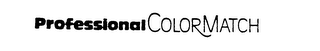 PROFESSIONAL COLOR MATCH logo