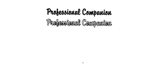 PROFESSIONAL COMPANION logo