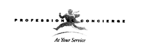 PROFESSIONAL CONCIERGE AT YOUR SERVICE logo