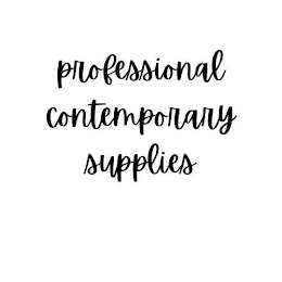 PROFESSIONAL CONTEMPORARY SUPPLIES logo