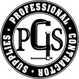 PROFESSIONAL CONTRACTOR SUPPLIES PCS logo