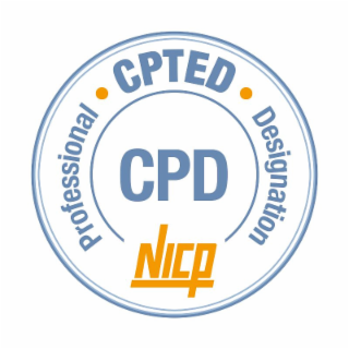 PROFESSIONAL CPTED DESIGNATION CPD NICP logo