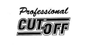 PROFESSIONAL CUT-OFF logo