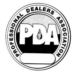 PROFESSIONAL DEALERS ASSOCIATION PDA logo