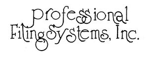 PROFESSIONAL FILING SYSTEMS, INC. logo