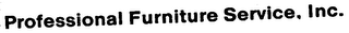 PROFESSIONAL FURNITURE SERVICE, INC. logo