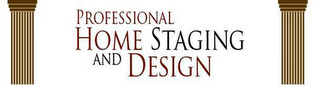 PROFESSIONAL HOME STAGING AND DESIGN logo