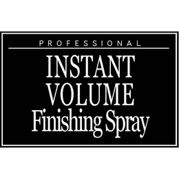 PROFESSIONAL INSTANT VOLUME FINISHING SPRAY logo