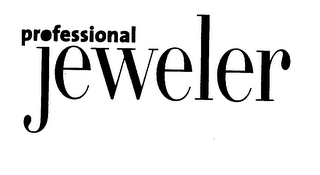 PROFESSIONAL JEWELER logo