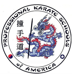 PROFESSIONAL KARATE SCHOOLS OF AMERICA logo