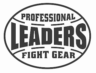 PROFESSIONAL LEADERS FIGHT GEAR logo