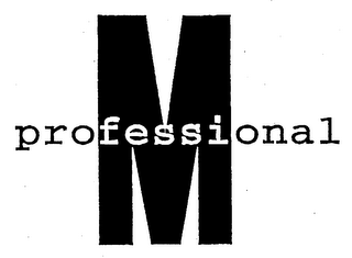 PROFESSIONAL M logo