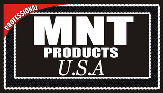 PROFESSIONAL MNT PRODUCTS USA logo