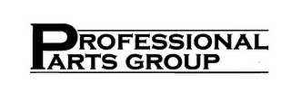 PROFESSIONAL PARTS GROUP logo