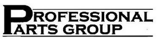 PROFESSIONAL PARTS GROUP logo