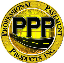 PROFESSIONAL PAVEMENT PRODUCTS INC. PPP logo