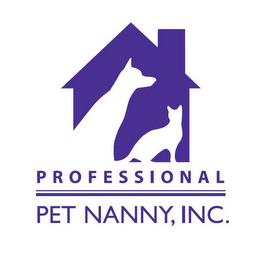PROFESSIONAL PET NANNY, INC. logo