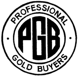 PROFESSIONAL PGB GOLD BUYERS logo
