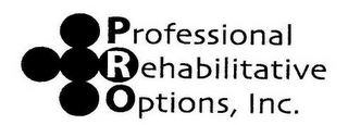 PROFESSIONAL REHABILITATIVE OPTIONS, INC logo