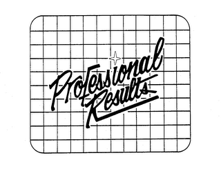 PROFESSIONAL RESULTS logo