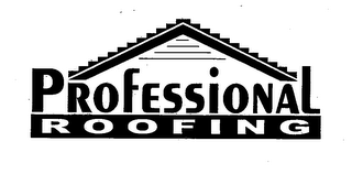 PROFESSIONAL ROOFING logo