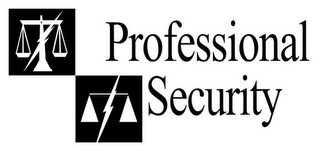 PROFESSIONAL SECURITY logo