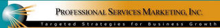 PROFESSIONAL SERVICES MARKETING, INC., TARGETED STRATEGIES FOR BUSINESS GROWTH logo