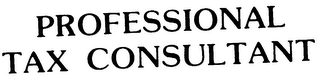 PROFESSIONAL TAX CONSULTANT logo